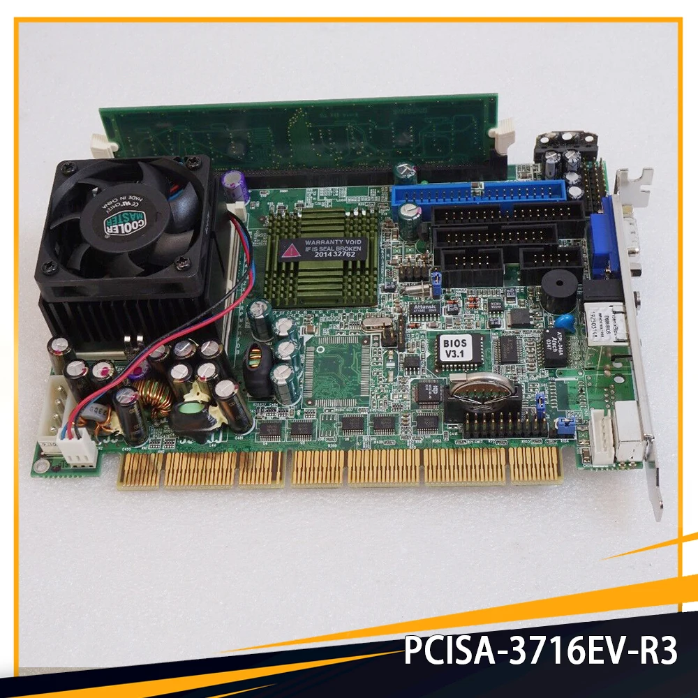 For IEI PCISA-3716EV-R3 VER: 3.1 PCISA Industrial Motherboard