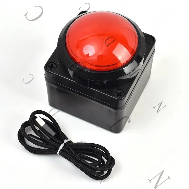 Custom Button Remote Control Buzzer Switch Lottery Computer Mouse Shortcut Keyboard 2M 98Mm USB