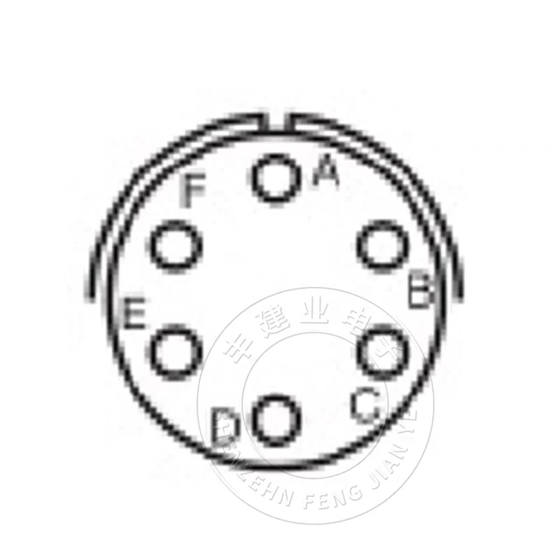 MS3116F-10-6S 항공 플러그 커넥터 PT06E-10-6S(SR), 1-5 개