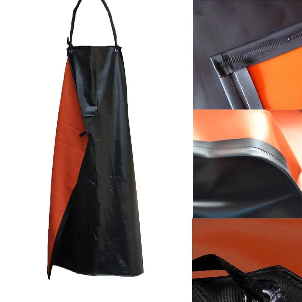 PU 가죽 헤비 듀티 방수 앞치마 설거지용 40인치 작업 앞치마 PU 가죽 식기세척기 앞치마 남성용 청소 앞치마