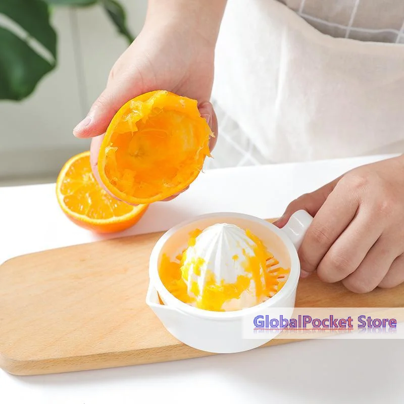 [TG823]Manual Hand Citrus Juicer Double Layer Design Easy Disassembly Perfect For Home Juicing Oranges Lemons Daily Use