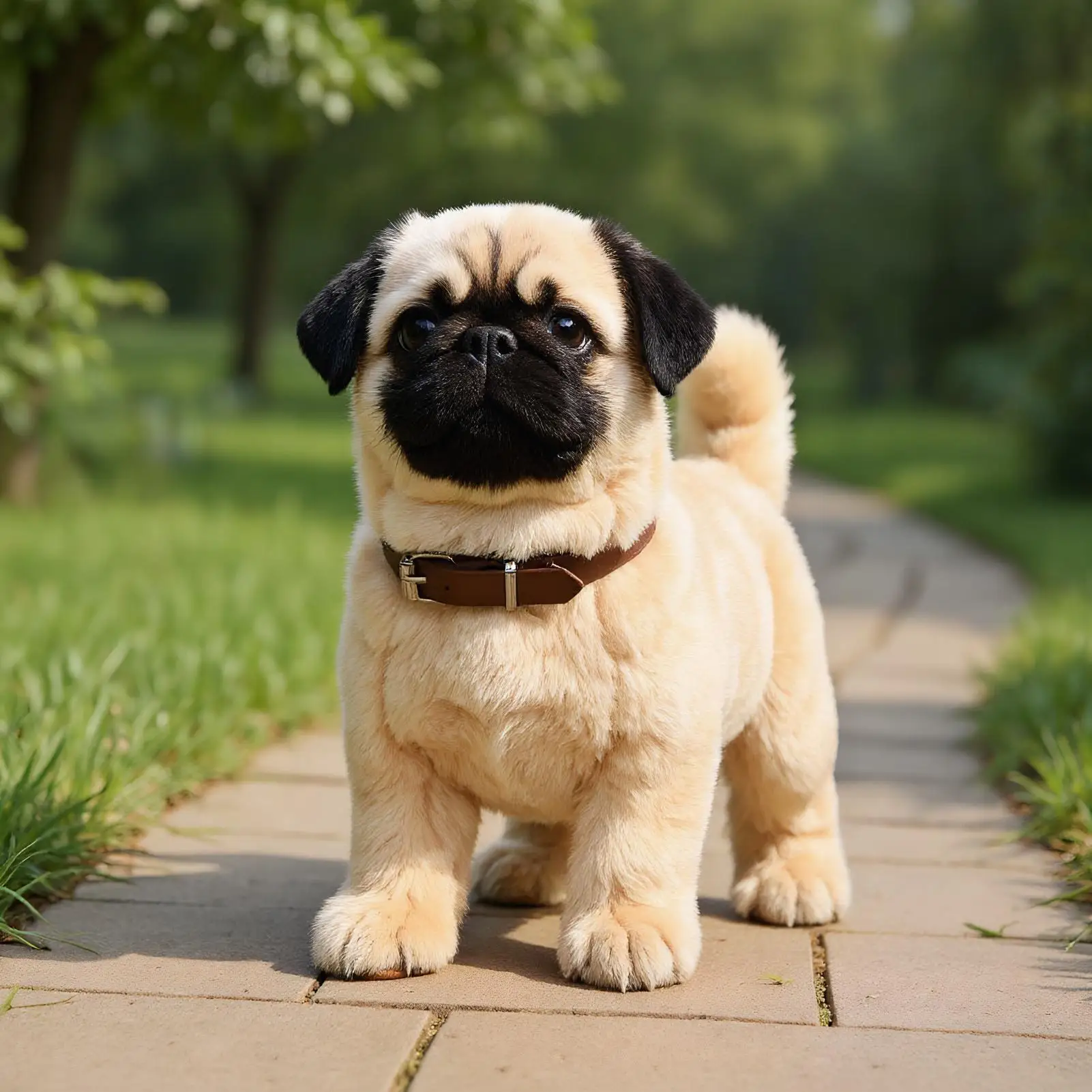 روبوت جرو واقعية روبوت جرو ألعاب الكلب الحقيقي الحيوانات المحشوة لطيف للشباب بنين بنات أطفال عيد ميلاد السفر حديقة ساحة المنزل