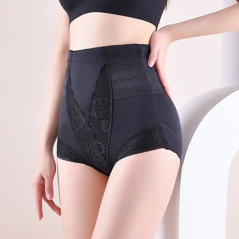 Calcinha Cintura Alta Shapewear para Mulheres, Calcinha Emagrecedora Barriga, Cintura Trainer, Body Shapers, Sem Costura, Cueca Controle Barriga, Pós-parto