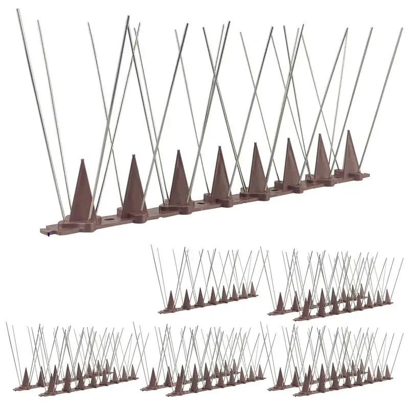 10PCS Bird Spikes Stainless Steel Anti Bird Pigeon Nail Bird Deterence Tool Oigeon Spikes And Birds Repeller For Home Garden Use