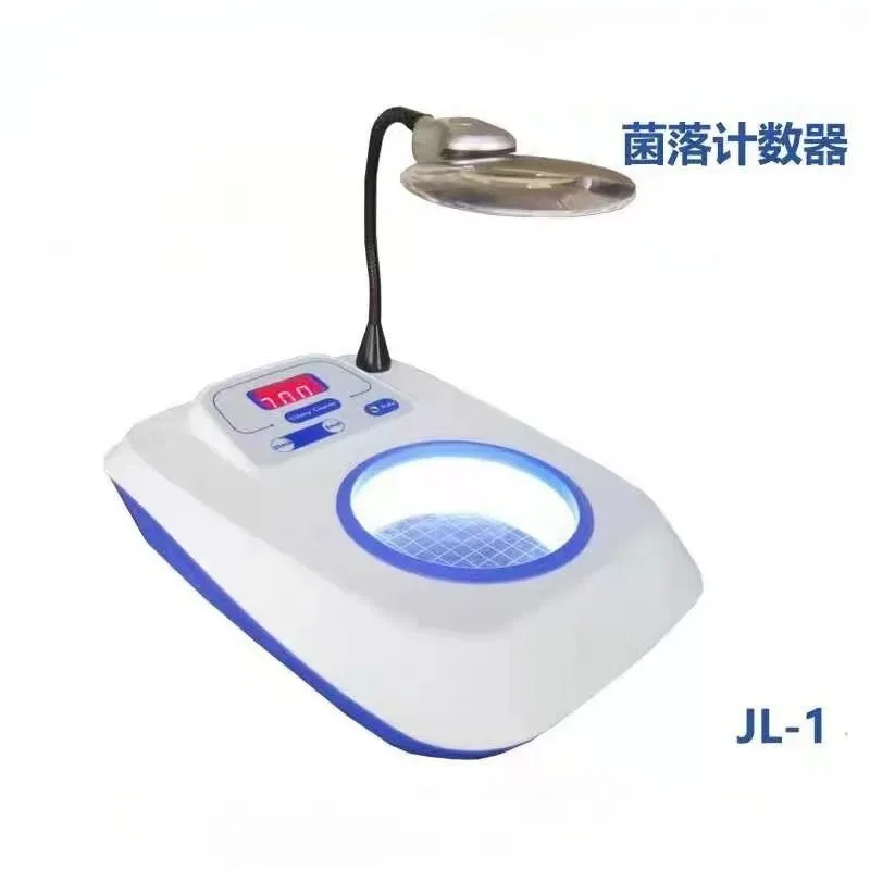 JL-1 Laboratory Digital Display Colony Counter Bacteria Testing Equipment Bacteria Count Detector with 3-6X Magnification