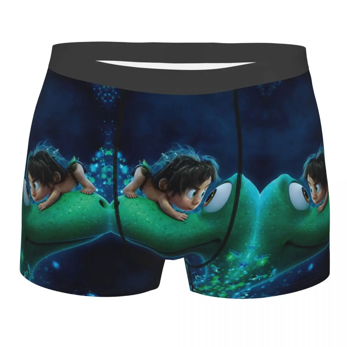 Arlo And Spot Disney The Good Dinosaur Underpants Breathbale Panties Man Underwear Print Shorts Boxer Briefs