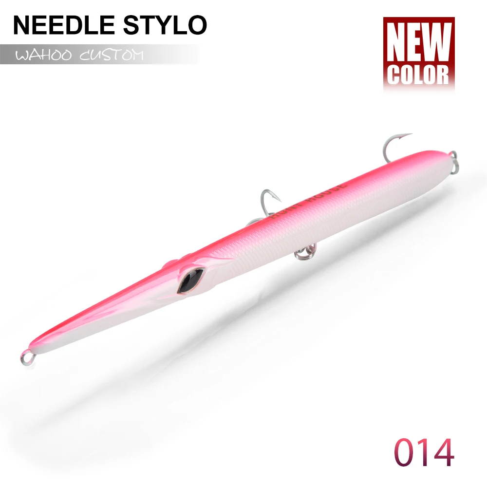 Hunthouse Nadel-Angelköder für Weitwürfe, Pencil-Stickbait 18/24/31/36g, Schwimmend & Sinkend, für Hecht und Makrele, Angelausrüstung Pesca