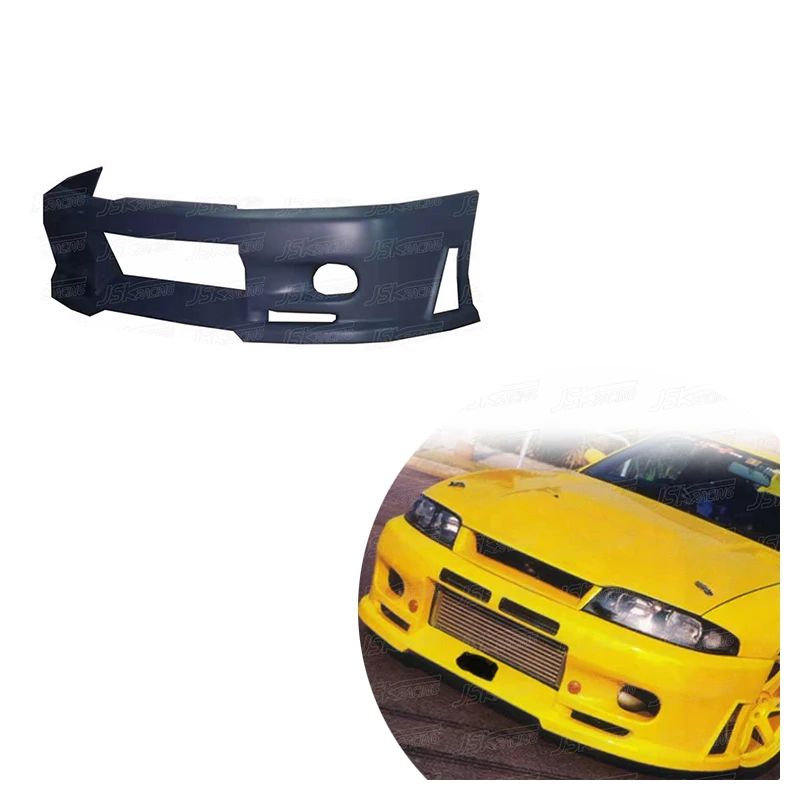 

Jun Style Glass Fiber Front Bumper For Nissan R33 Gtr 1995-1998（JSKNSR395028）