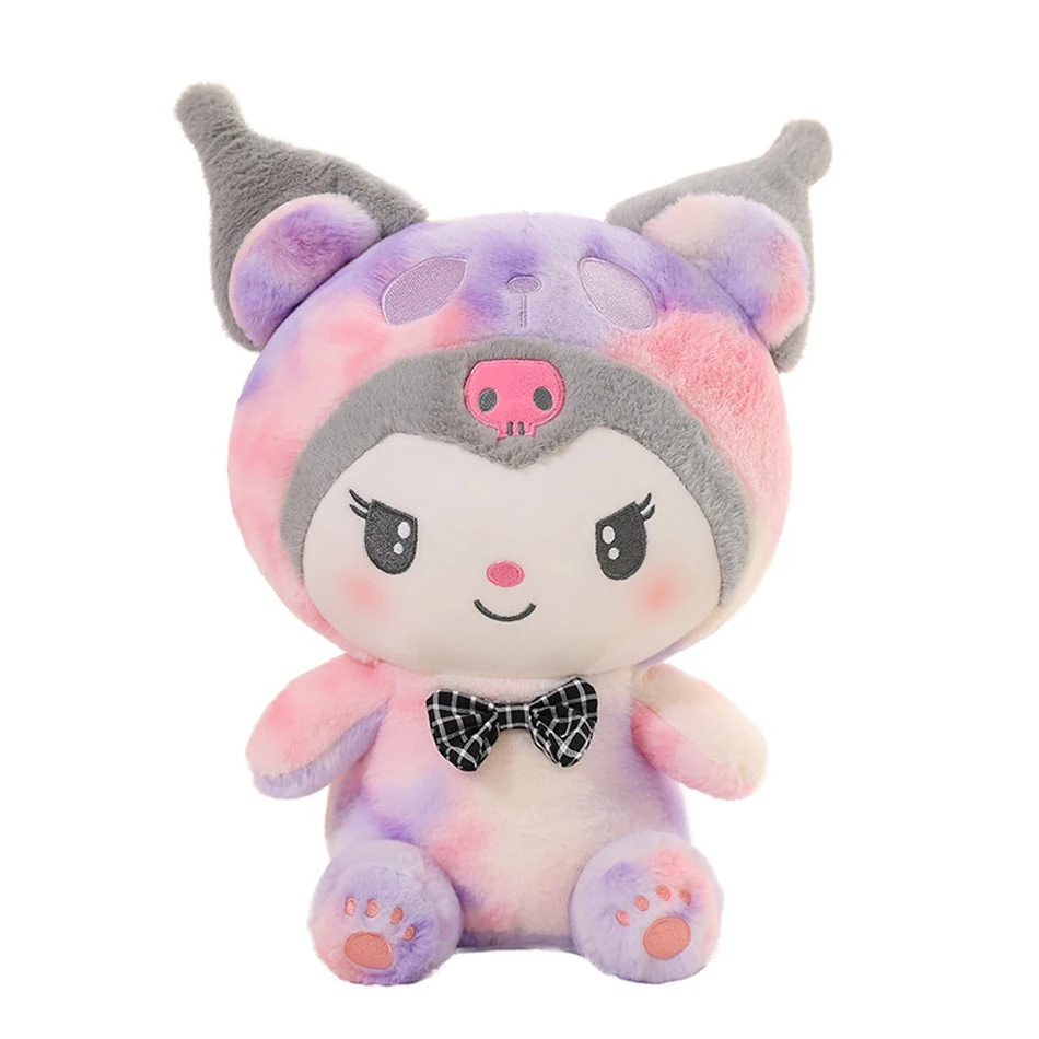 40cm Sanrio Cartoon Kawaii Kuromi Hello Kitty My Melody Pillow Plush Toy Soft Stuffed Dolls Children Toys Christmas Decor Gifts