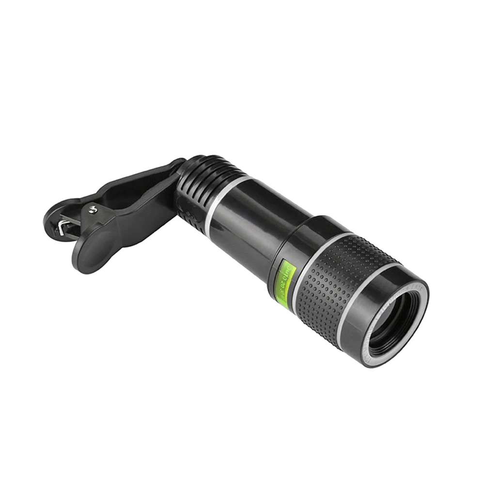 Exquisitely Designed 20 Times Mobile Phone Telephoto Telescope Lens Hd Camera Zoom External Phone Lens for Photographers