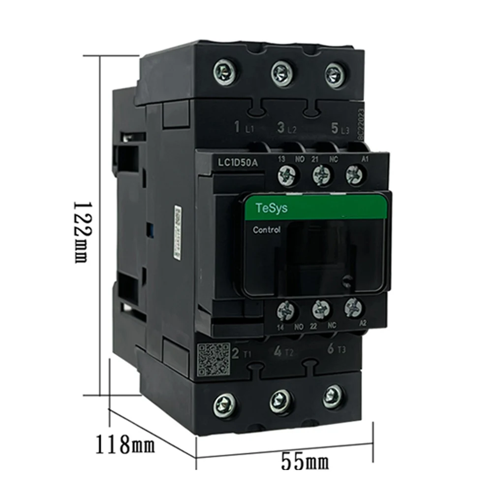 LC1D40A LC1D50A Оригинальный новый 40A 50A 65A для контактора переменного тока Schneider LC1D65A 220V LC1D 24V 220V 110V 380V 48V 36V