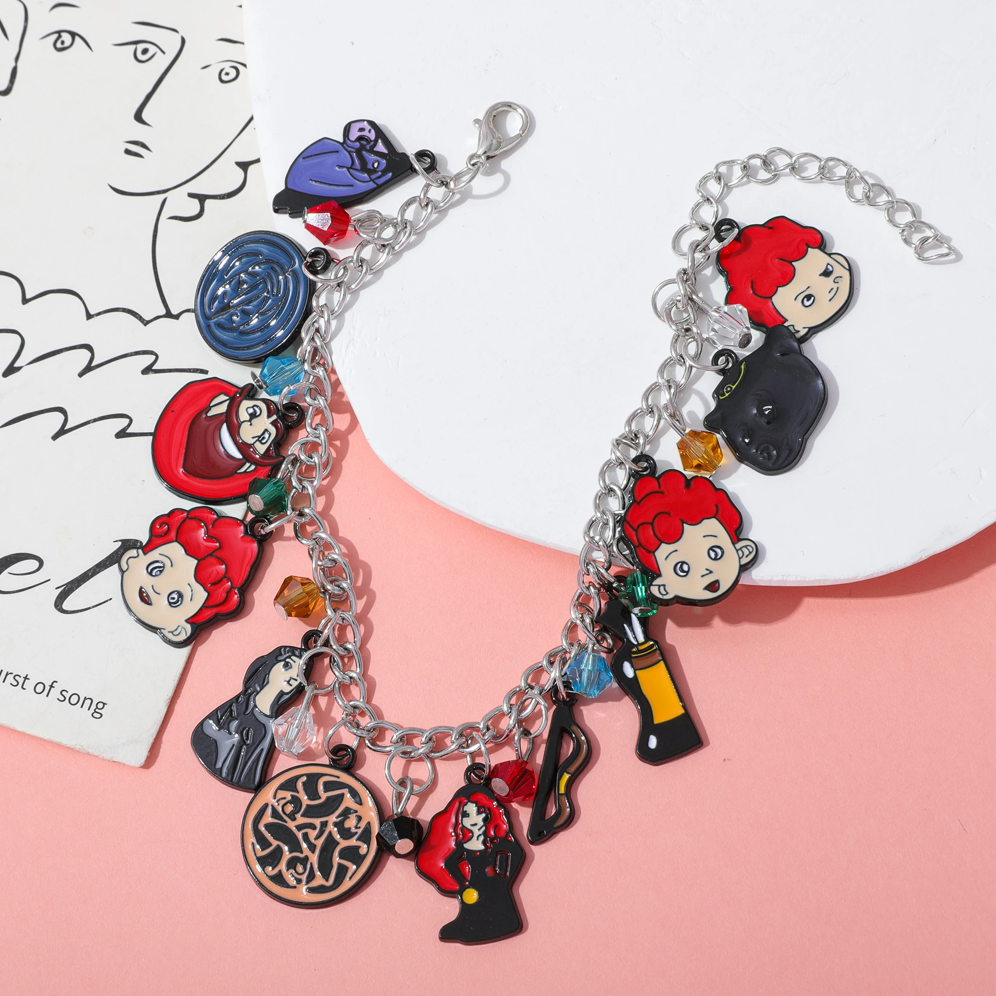 Animated Cartoon Trendy Charm Pendant for Women And Men Classic Figure Series Creative Accessory Holiday Gift Idea