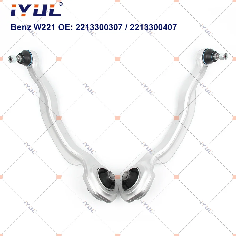 IYUL Suspension Control Arm Ball Joint Stabilizer Link Tie Rod Kits For Mercedes Benz S Class W221 C216 S250 CDI S350 S400 S500