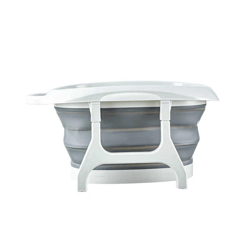 دلو قدم قابل للطي حوض قدم منزلي حوض قدم بلاستيكي دلو محمول عالي الجودة #1