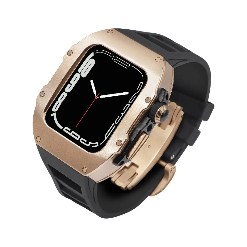 

Stainless steel case for Apple Ultra 49mm fluororubber strap