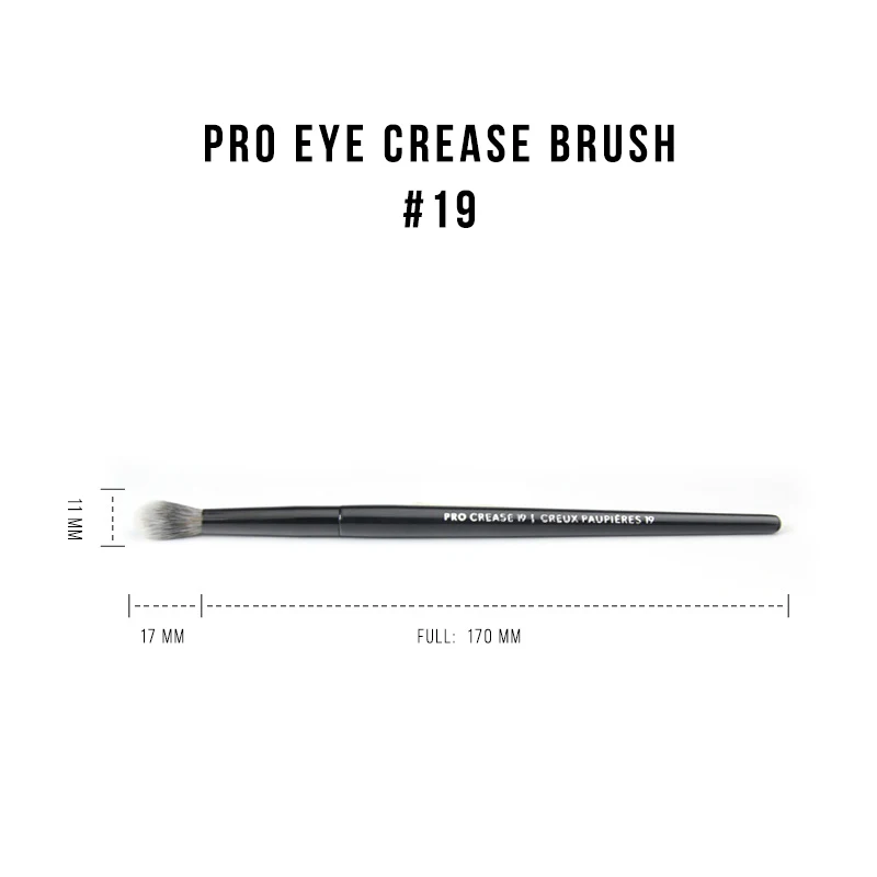 Pinceau de maquillage professionnel pour les yeux, accessoire pour ombre à barrage, ombrage creux, mélange de cosmétiques