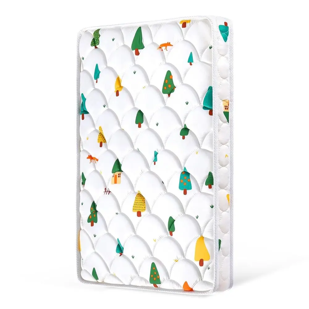 

Mini Crib Mattress 38 x 24 x 4 - Firm Support and Comfort Premium Foam, Noiseless, Odorless, Hypoallergenic, Mini and Portable C