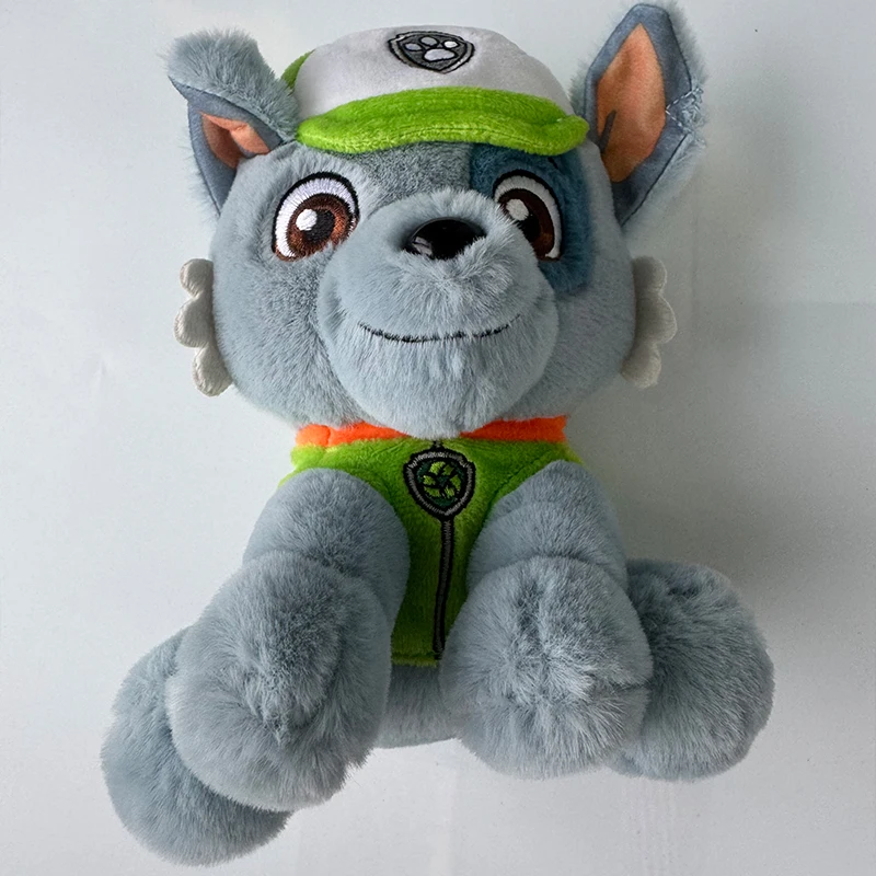 

PAW Patrol Rocky in Signature Recycling Uniform Plush Toy, Stuffed Animal Fans Collect Gifts, 6"