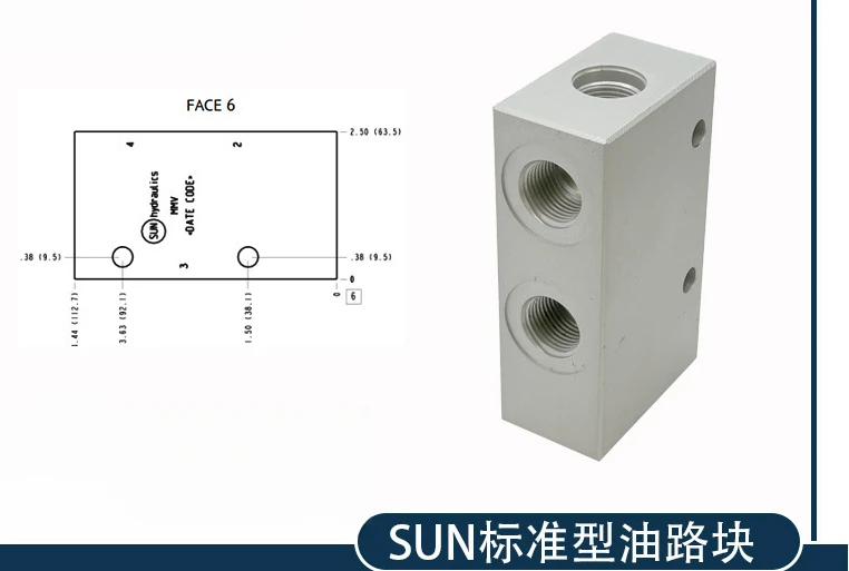 

Стандартный масляный блок клапанов гидравлического масляного контура MMV