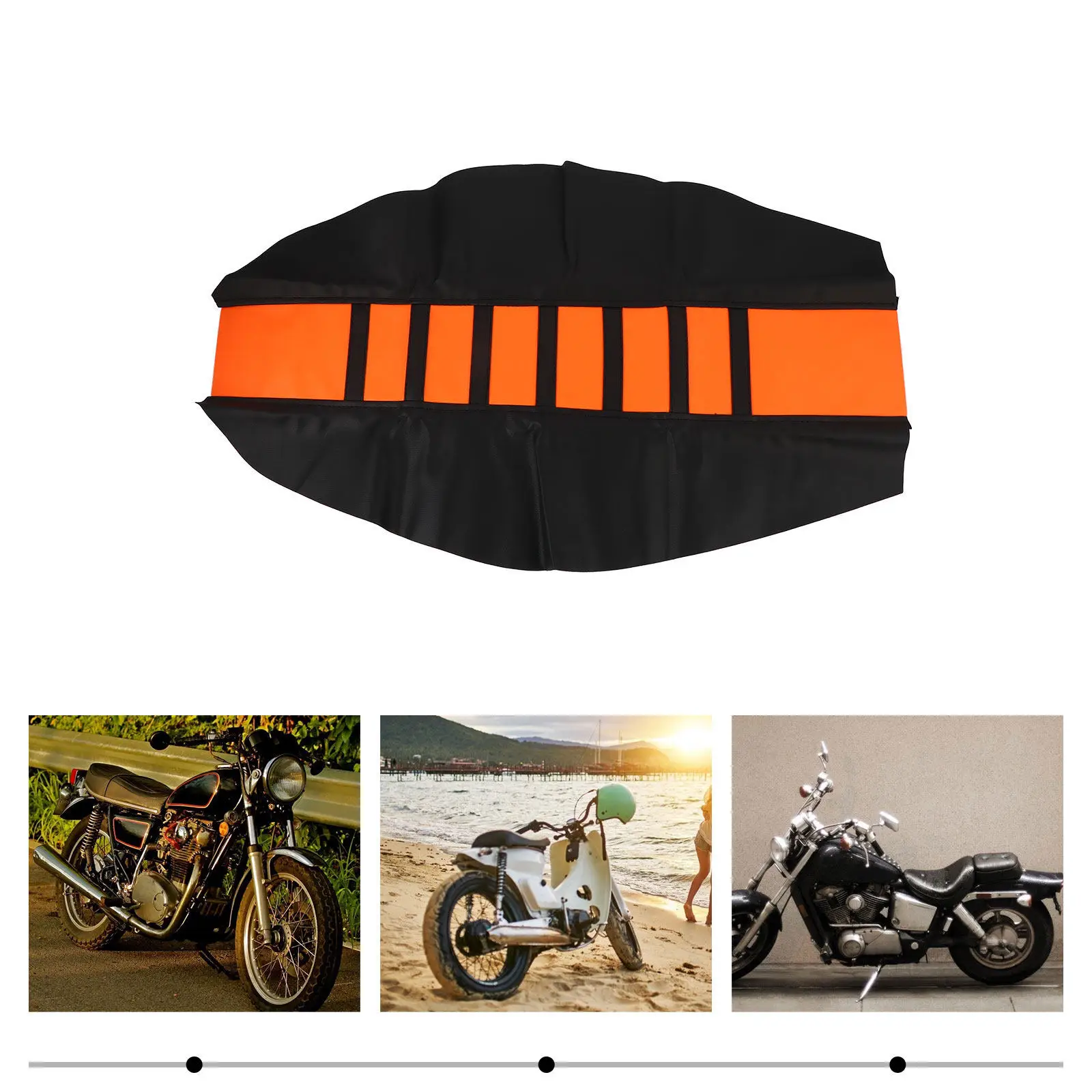 

1Pcs Motorcycle Seat Cover Wear-Resistant Lightweight Strong Durability for Motocross Bike Seat Cushion Cover Outdoor Riding