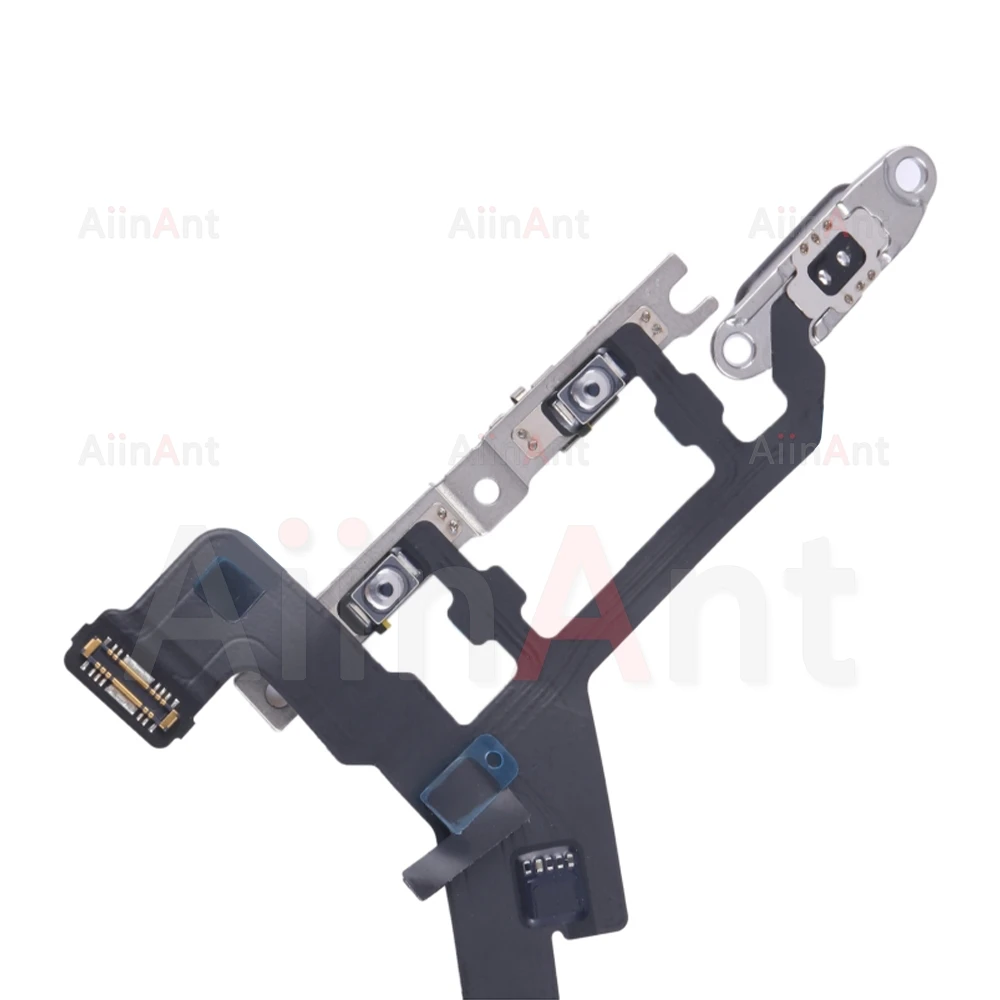 AiinAnt Power Volume Button Power Flex Cable For iPhone 12 13 14 15 Pro Max Plus mini