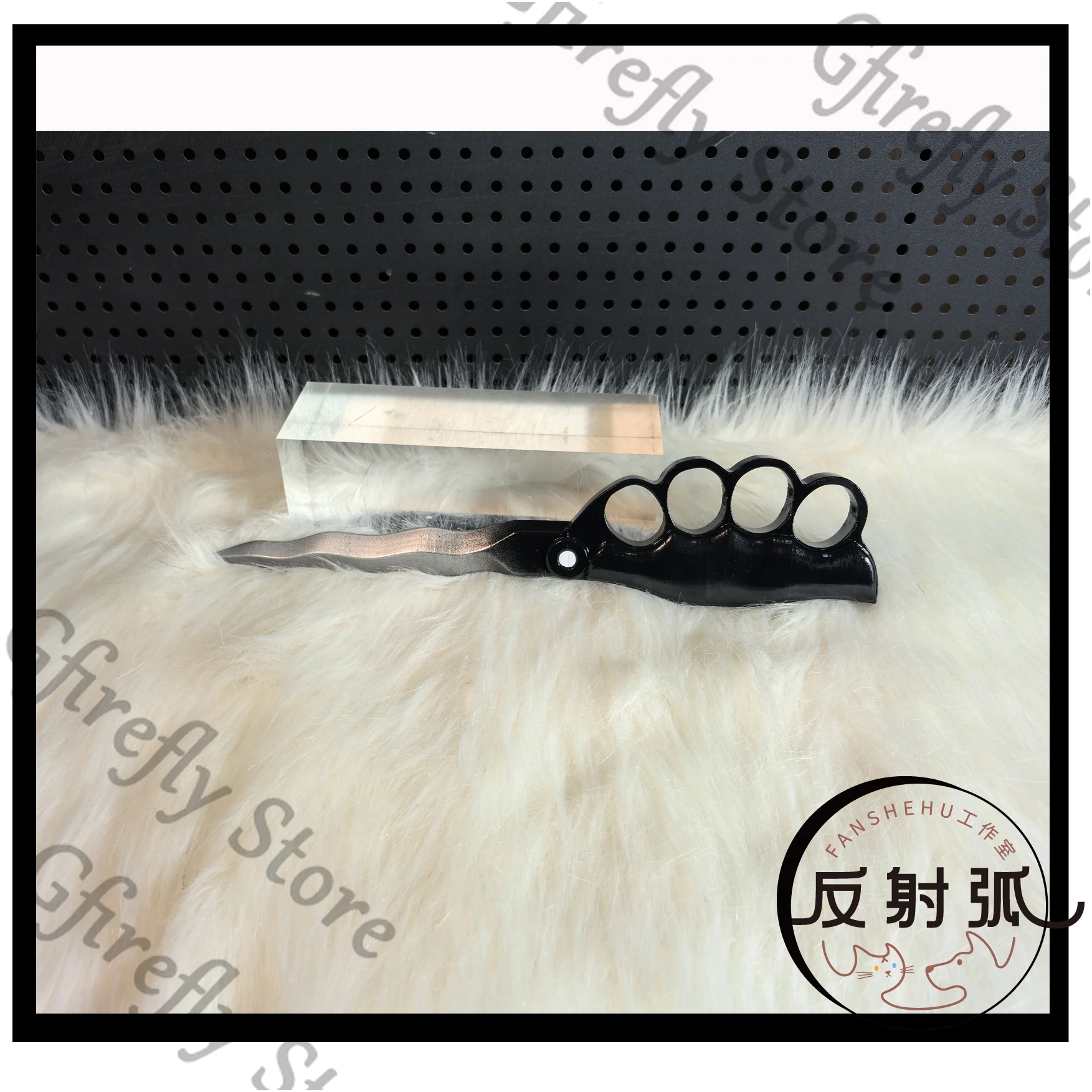 Arknights Dormitory Anime Cosplay Knife Figurine Costumes Prop Comic-con Hallowmas 3D Printing Plastic Stiletto Accessory