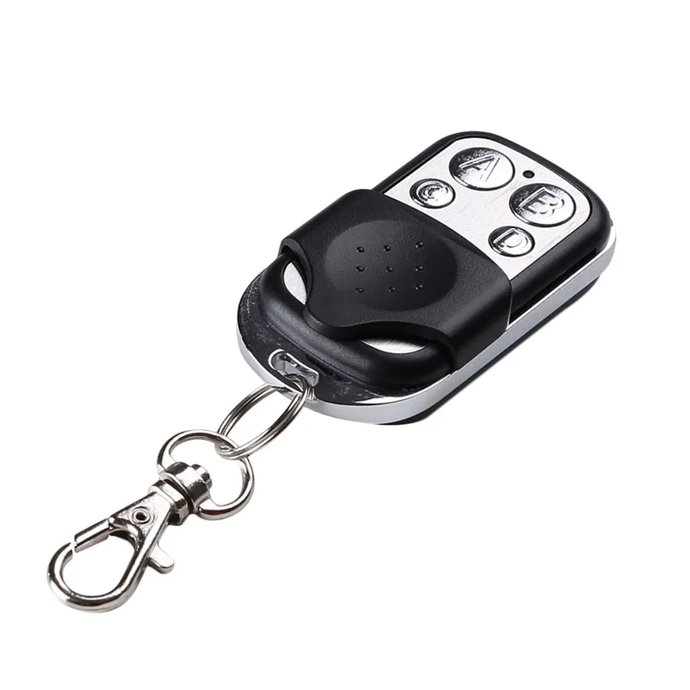 

4 Buttons 315 Garage Door Transmitter Black Silver Compatible with 2260 2262 Pt2264 5326 Sc5262 Ht600 Ht680 Ht6207 Remote