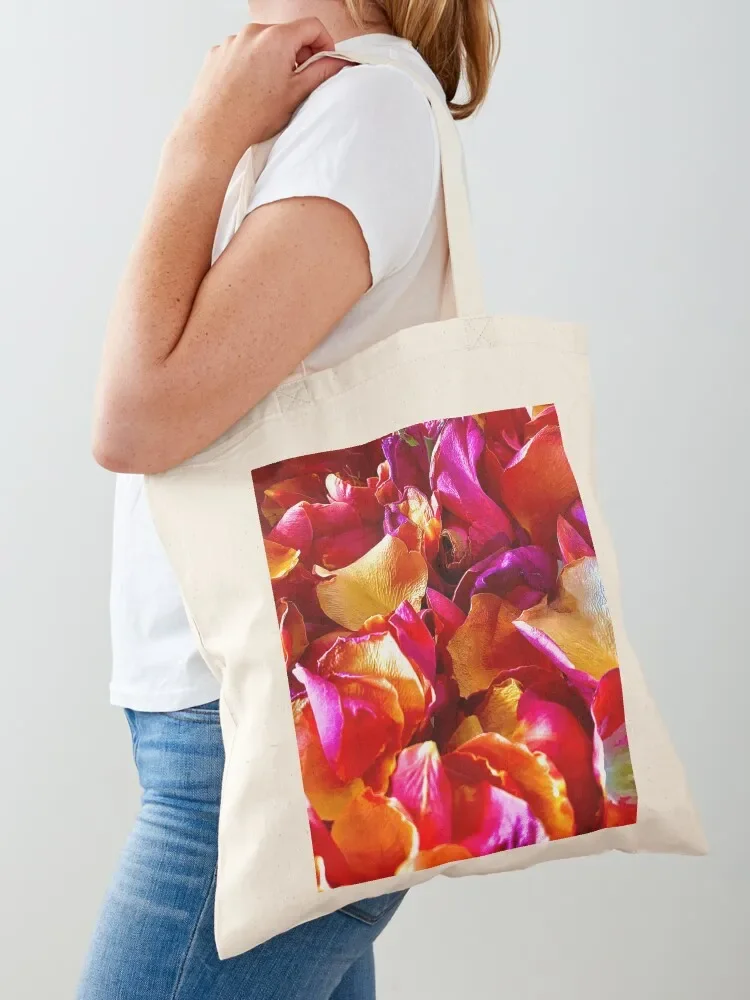 

Petals on a Table Tote Bag shopper bags for women handbag large size bags Custom bag