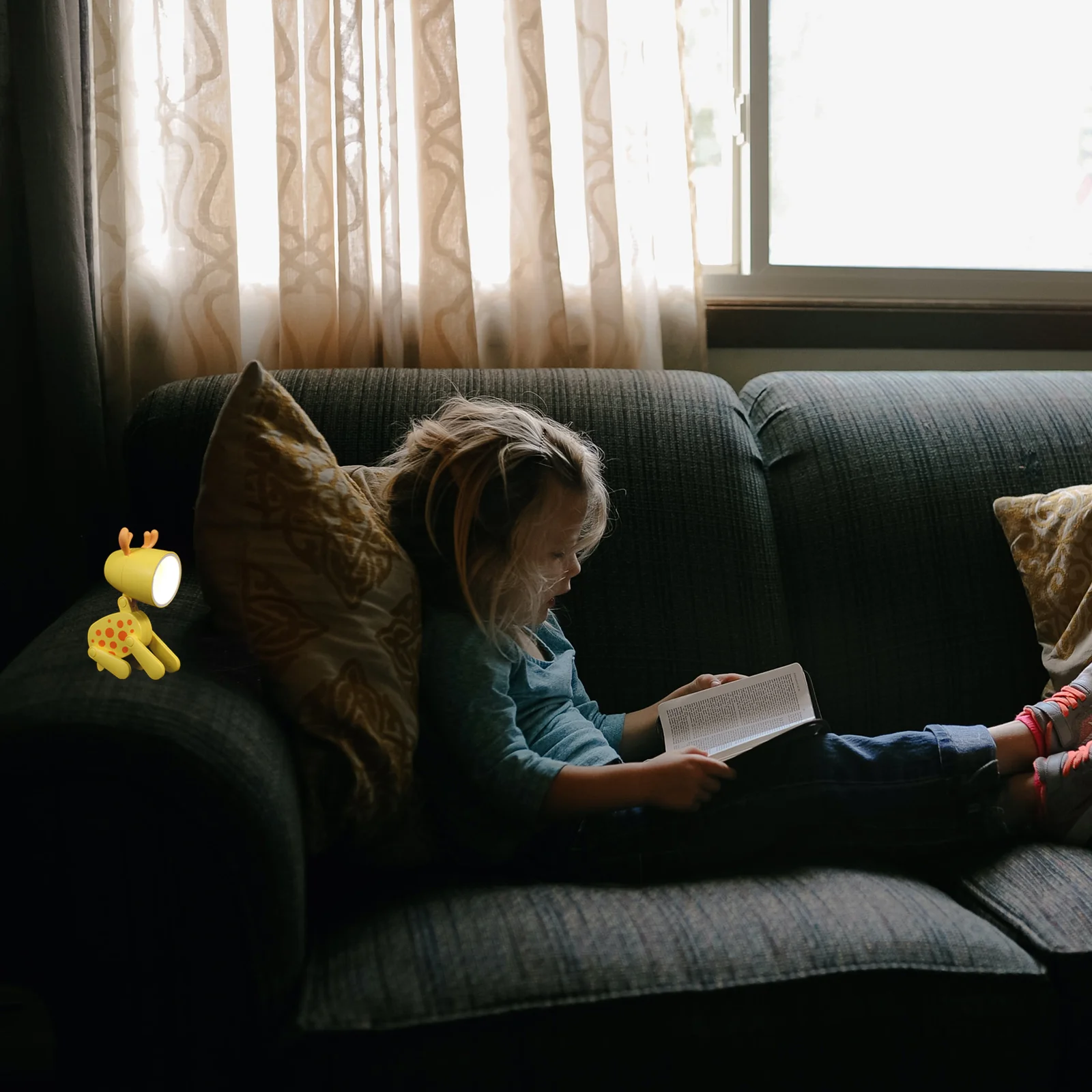 6 uds lámpara plegable de animales para habitación de niños mesa dormitorio luz nocturna escritorio Abjoura dormitorios luz nocturna plegable lindo