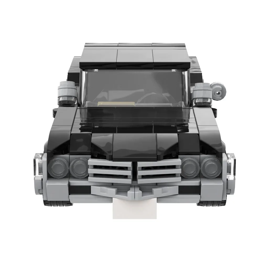 MOC-coche de carreras de carretera sobrenatural 1967, bloques de construcción de coche Impala IMSA 1975 1:8, bloques de modelismo, juguete ensamblado DIY para regalo de niños