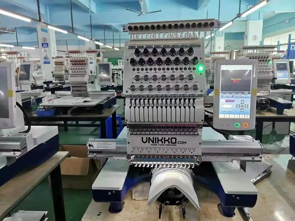 12 Needles Single Head Embroidery Machine&cap Making Machine&hat Sewing Machine