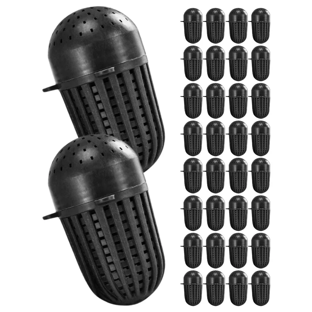 

50pcs Bait Ball Fishing Lure Cage Plastic Split Carp Feeder Hollow Design Trap Thrower Gear Shrimp Net Outdoor Supply