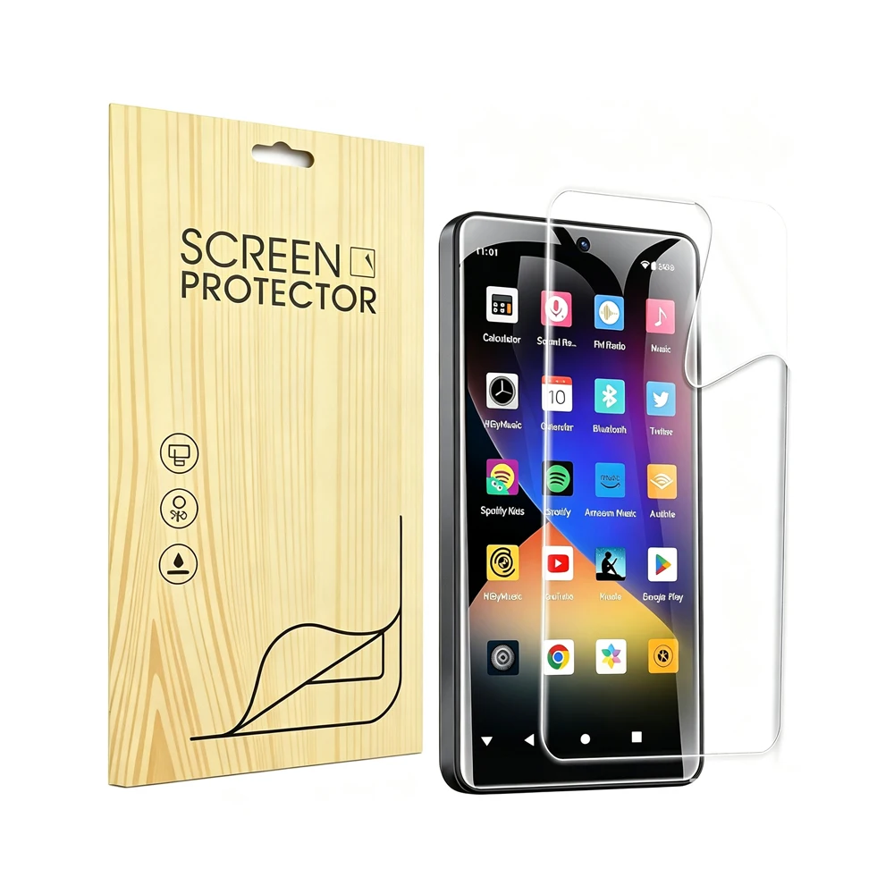 Screen Protector Scratch Resistant Shield Film for HIFI WALKER G7 PRO Music Player Accessories (1-Pack, 2pcs Films)