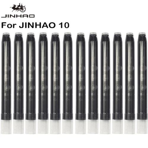 Imagen 1 del producto 2/6/12/60 Uds JINHAO 10 pluma estilográfica calibre 5,5mm para A1 A2 JINHAO 20 cartuchos de recarga de tinta escuela suministros de oficina papelería