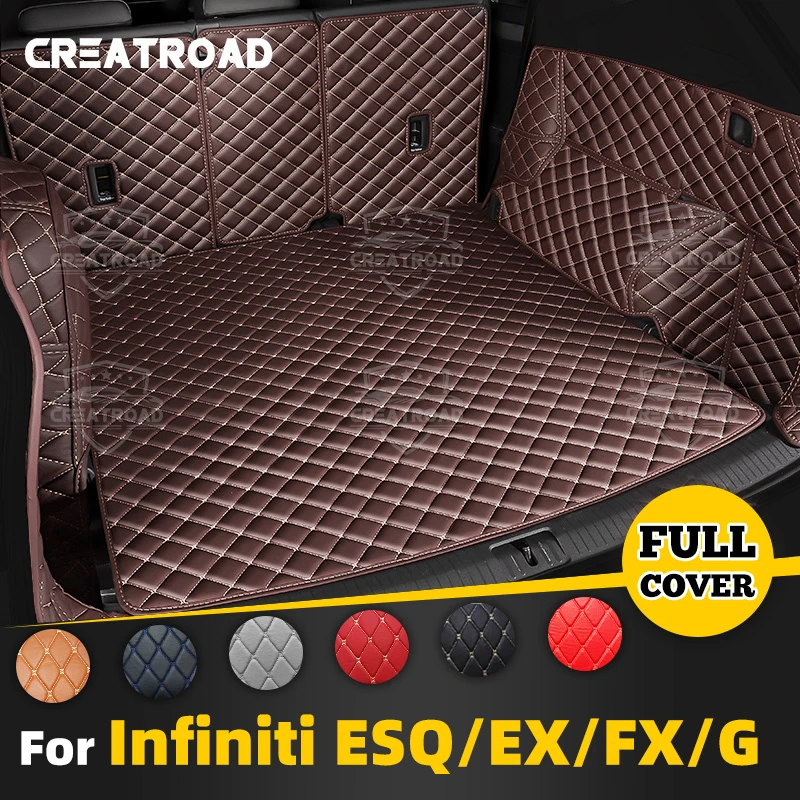 

For Infiniti ESQ、EX series、FX series、G series Auto Full Coverage Trunk Mat Car Protective Pad Cargo Liner Interior Accessories