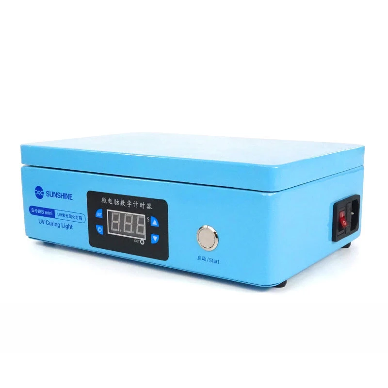 Vacuum Uv Curing Light Box Mini Version 30W Mobile Phone Repair Curing Lamp Led Uv Light Source