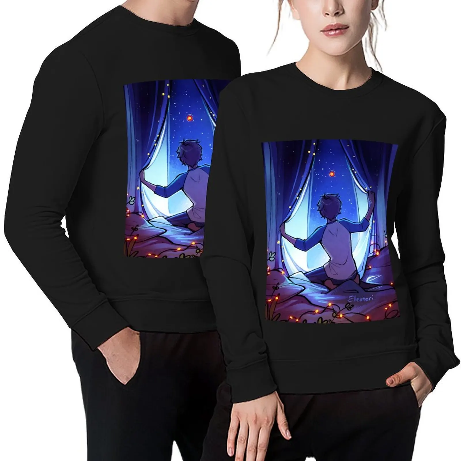 

All the Stars are Closer Pullover korean autumn clothes anime clothing korean clothes sweatshirts