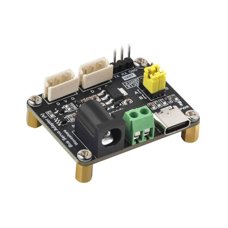 Carte de pilote de servomoteur de bus série Waveshare, intègre l'alimentation et le circuit de commande, applicable à la série ST, SC