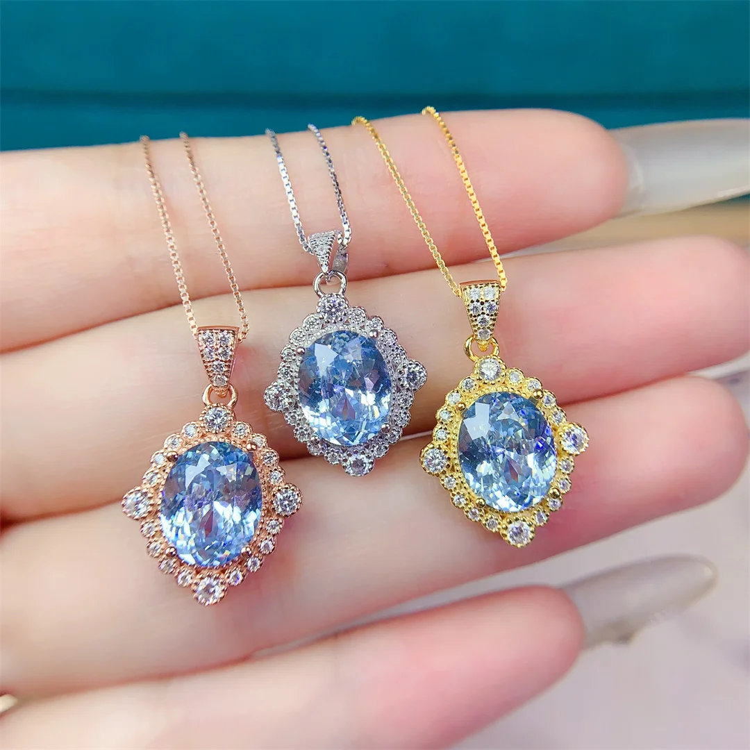 

Elegance Natural Topaz Pendant Premium S925 Silver Designer Jewelry Ultimate Fashion Gift Daily Wear