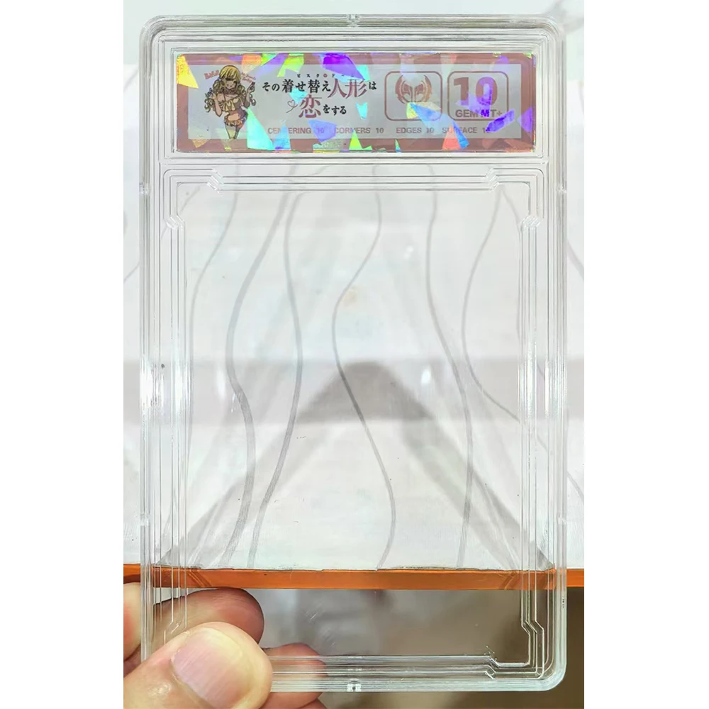 Anime DIY ACG Boy Games Toys Birthday Gifts Collectible Card Protector Weiss Schwarz One Piece Dragon Ball Pokemon Cards Storage