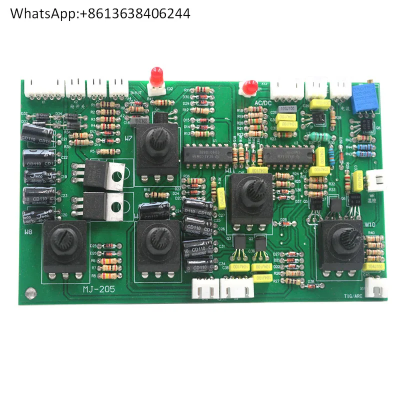 

AC and DC Welder Control Panel/WSE200/250/315 AC and DC Welder Control 5 Potentiometers