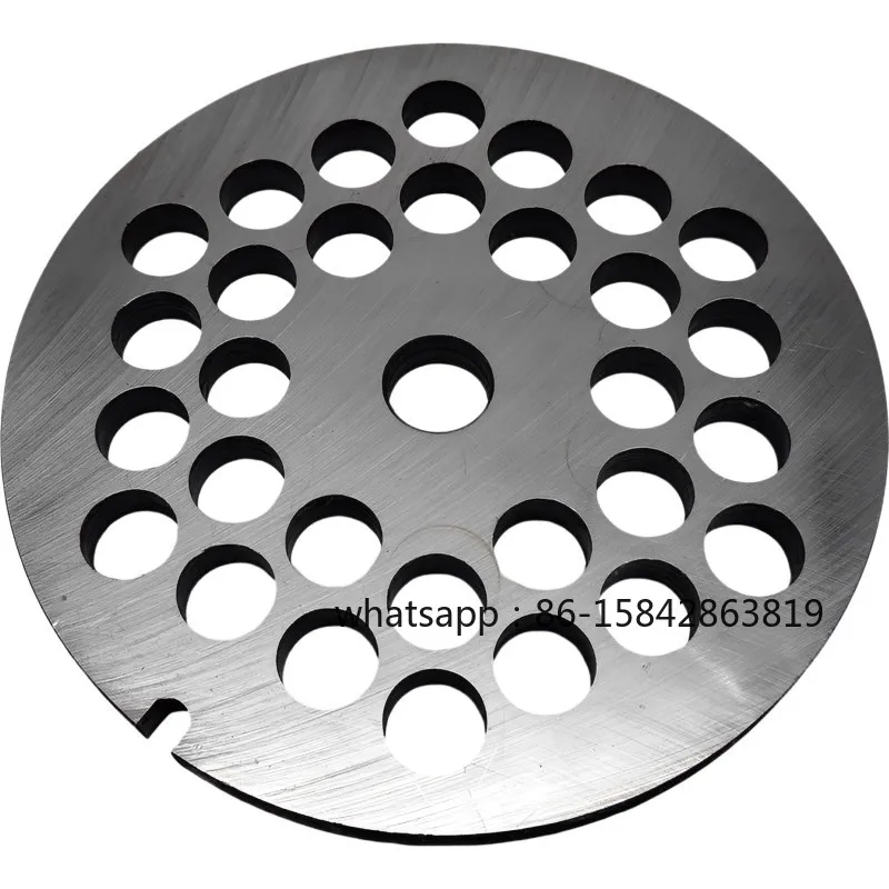 Blades for Model 52 Meat Grinder Manganese Steel Holes Plate Grate Sieve Plate Mesh Cross Turtle Knife Heads Accessories