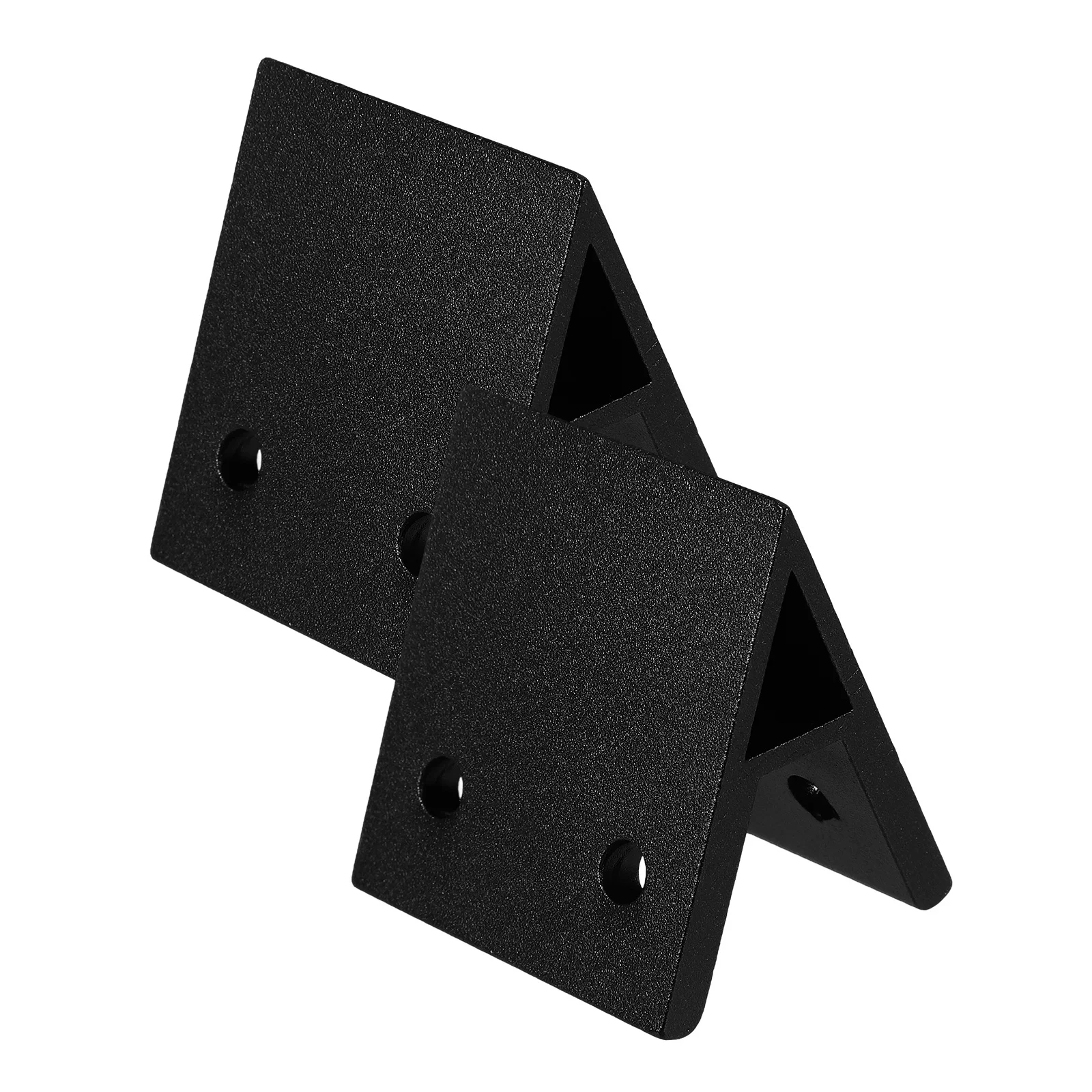 

2pcs 45° Aluminum Corner Brackets Heavy Duty Angle Connectors For Industrial Structures Shelving Fastener Profile Mount Support