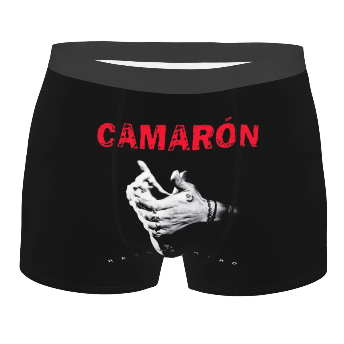 

Нижнее белье для певицы фламенко на заказ, мужские шорты-боксеры с принтом, трусы, дышащие трусы