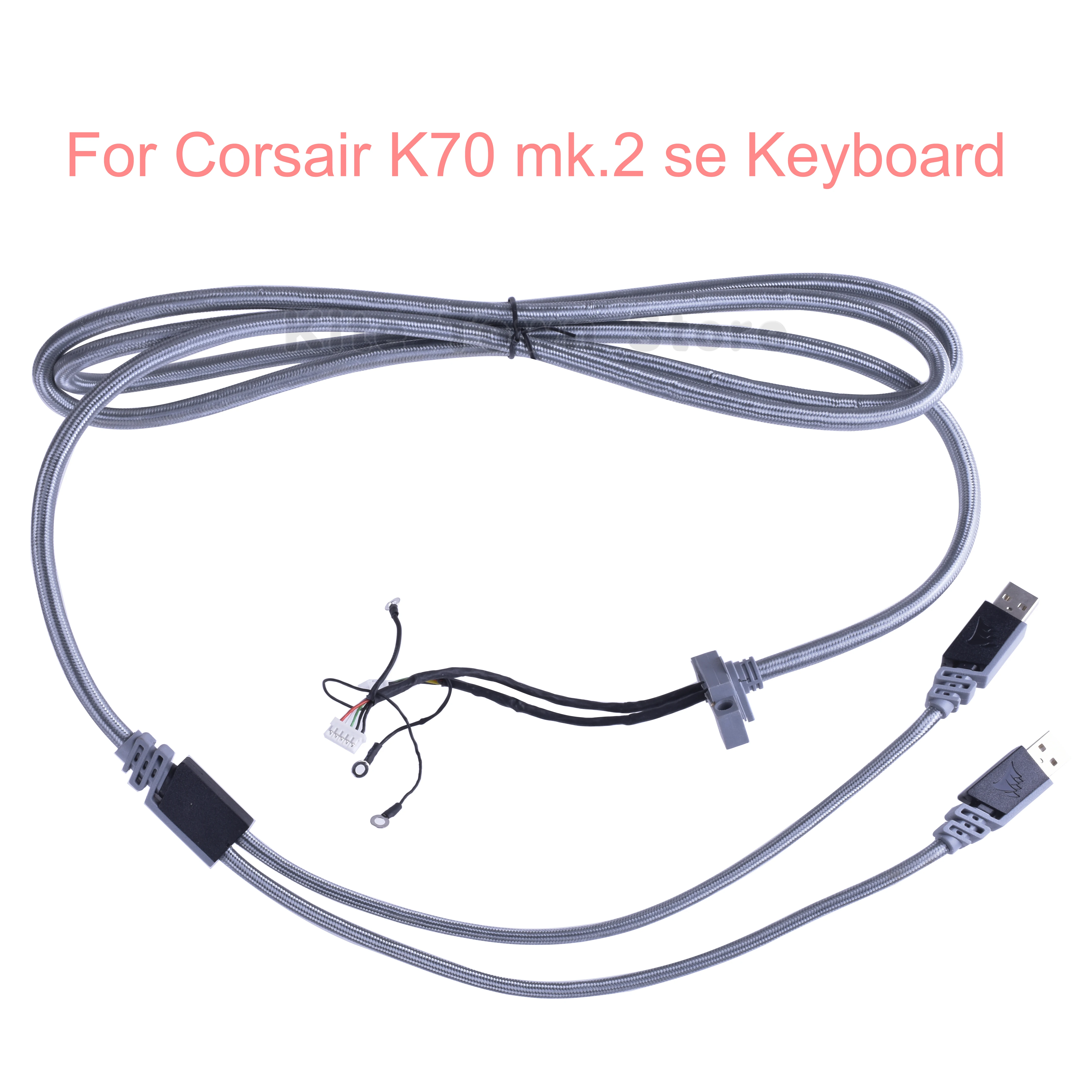 Original USB Power Cable for Corsair K70 mk.2 se Mechanical Gaming Keyboard Cable Repair Replacement Cable 5PIN+5PIN