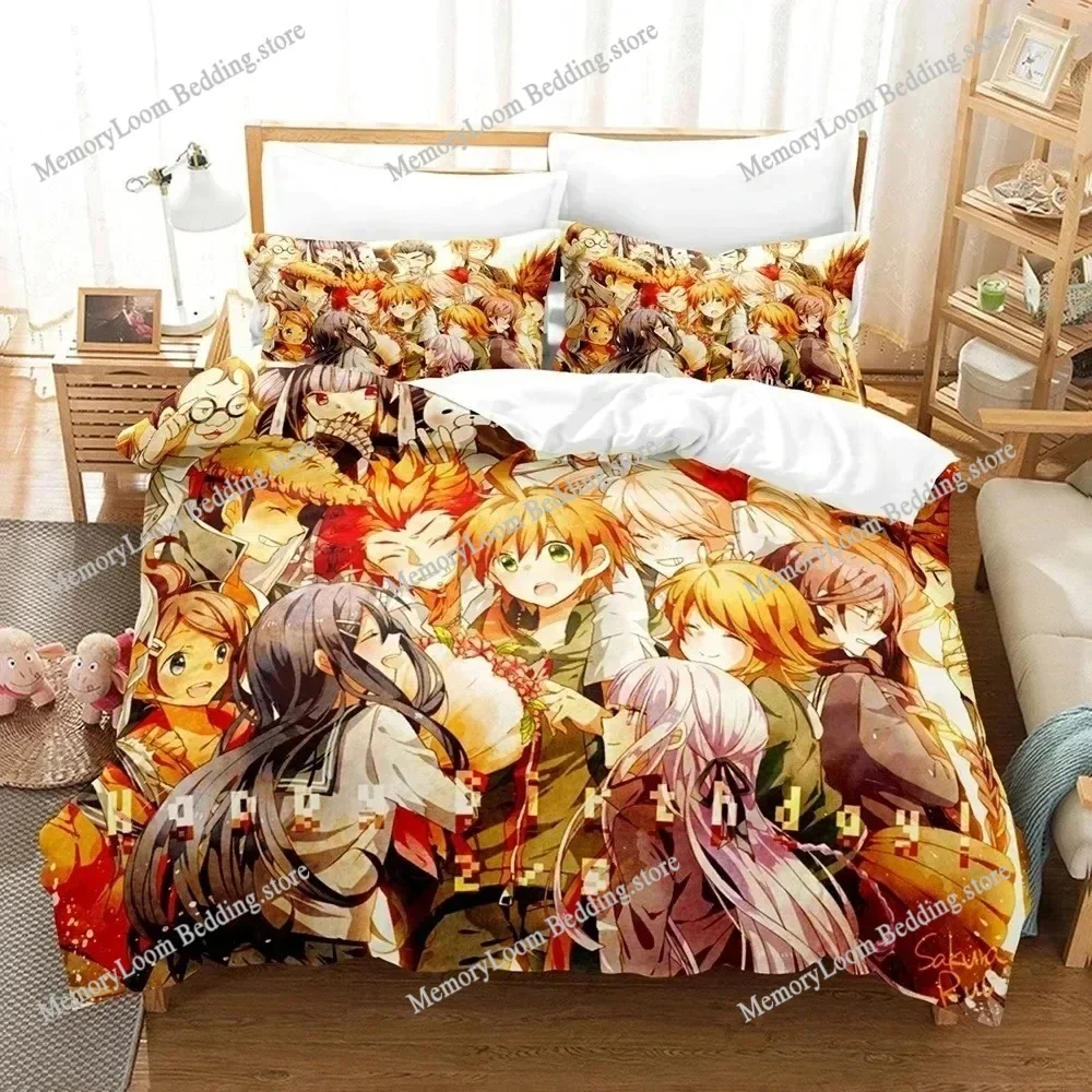 Anime Danganronpa Bedding Set,Duvet Cover Set Comforter Pillowcase,King Queen Twin Size Quilt Cover for Boys Girls Adults