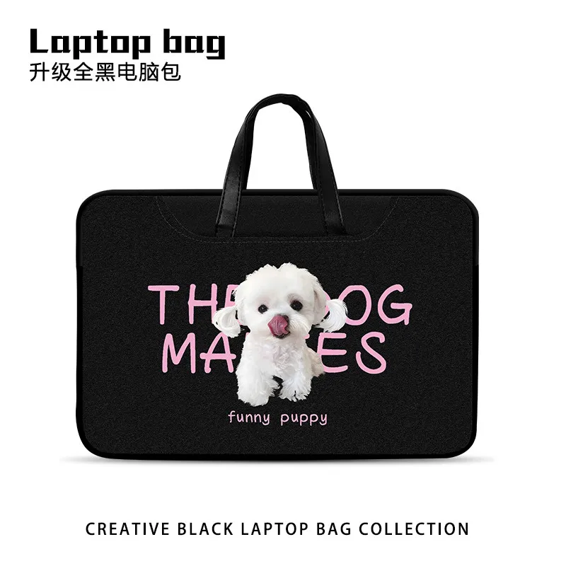 

Cute Cartoon Animal Laptop Bag Laptop Sleeve Laptop Protective Case for Macbook 12 13 14 15 16 Inch Macbook Air Asus Huawei Gift