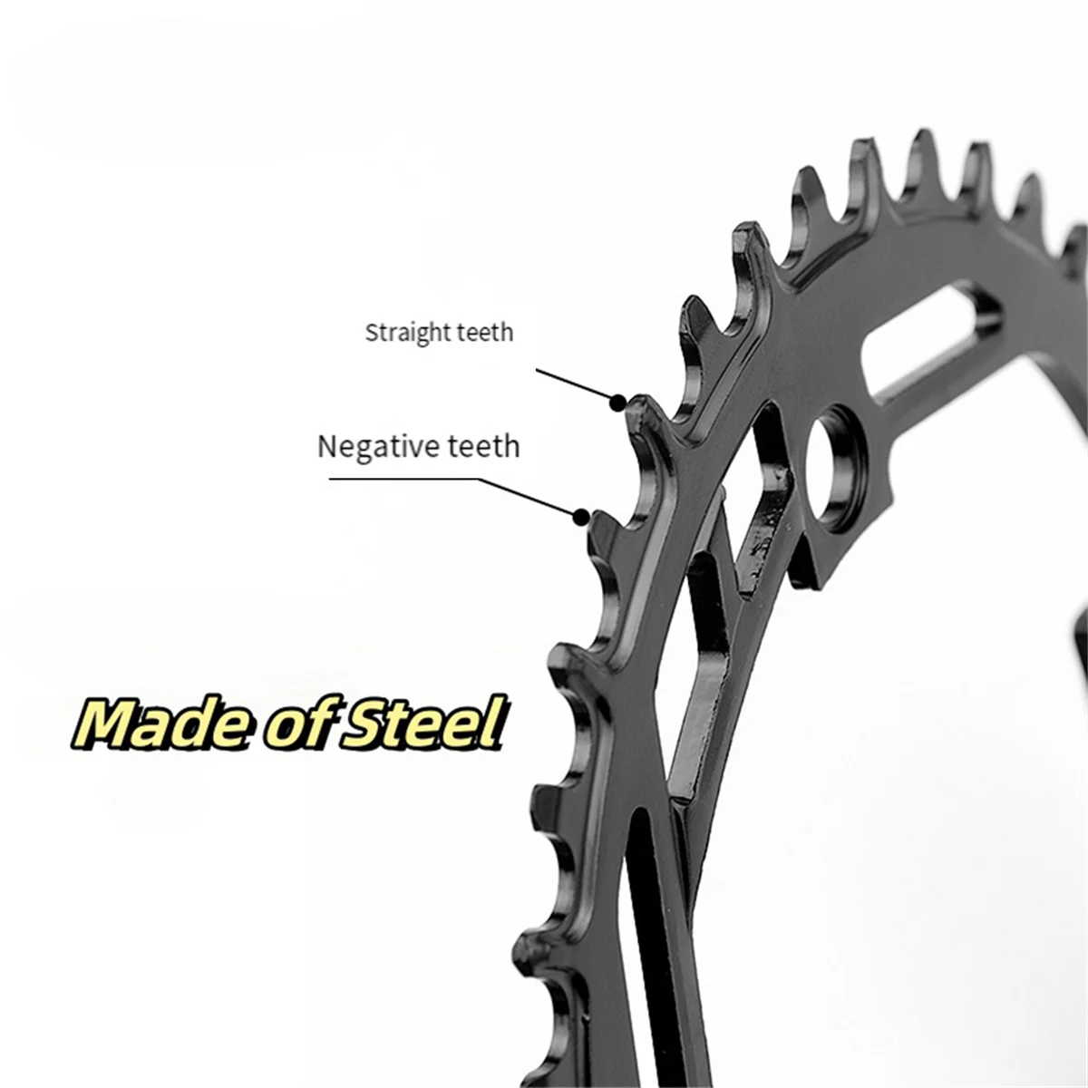 ABUE-لدراجة هوائية جبلية سلسلة BCD104 الصلب سلسلة عجلة ضيقة واسعة ل دراجة جبلية ضرس لوحة كرنك أجزاء