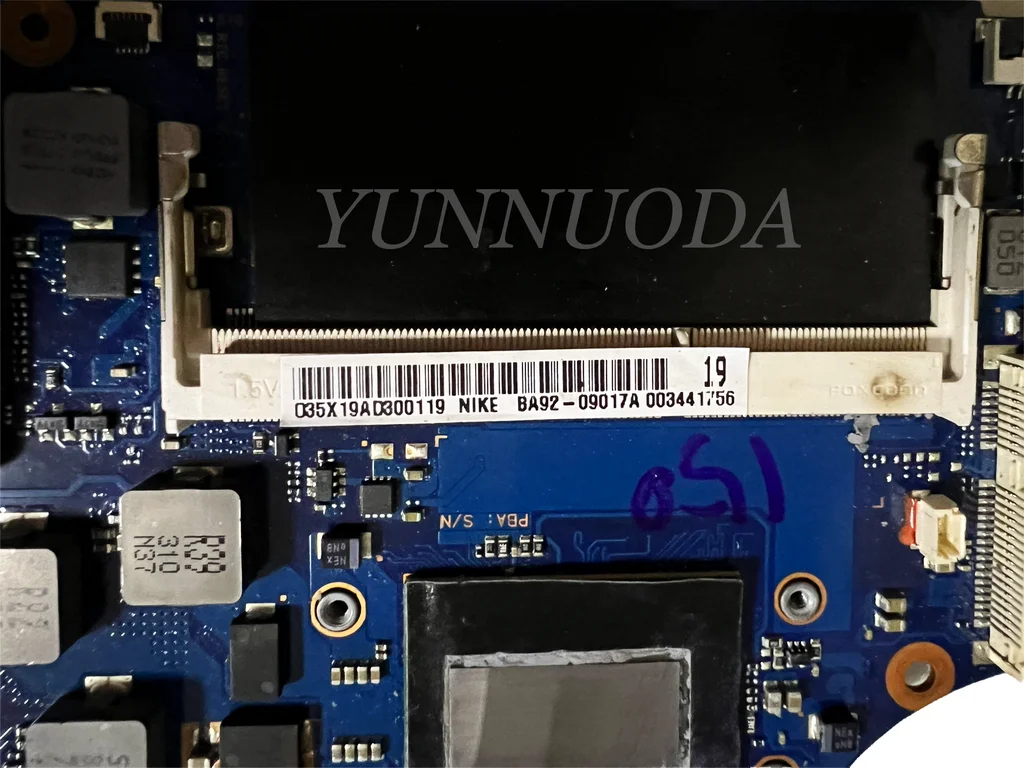 Original For SAMSUNG NP700Z5B  Laptop  motherboard With I7-2675QM CPU BA41-01724A  BA92-09017A 100% Tested Good