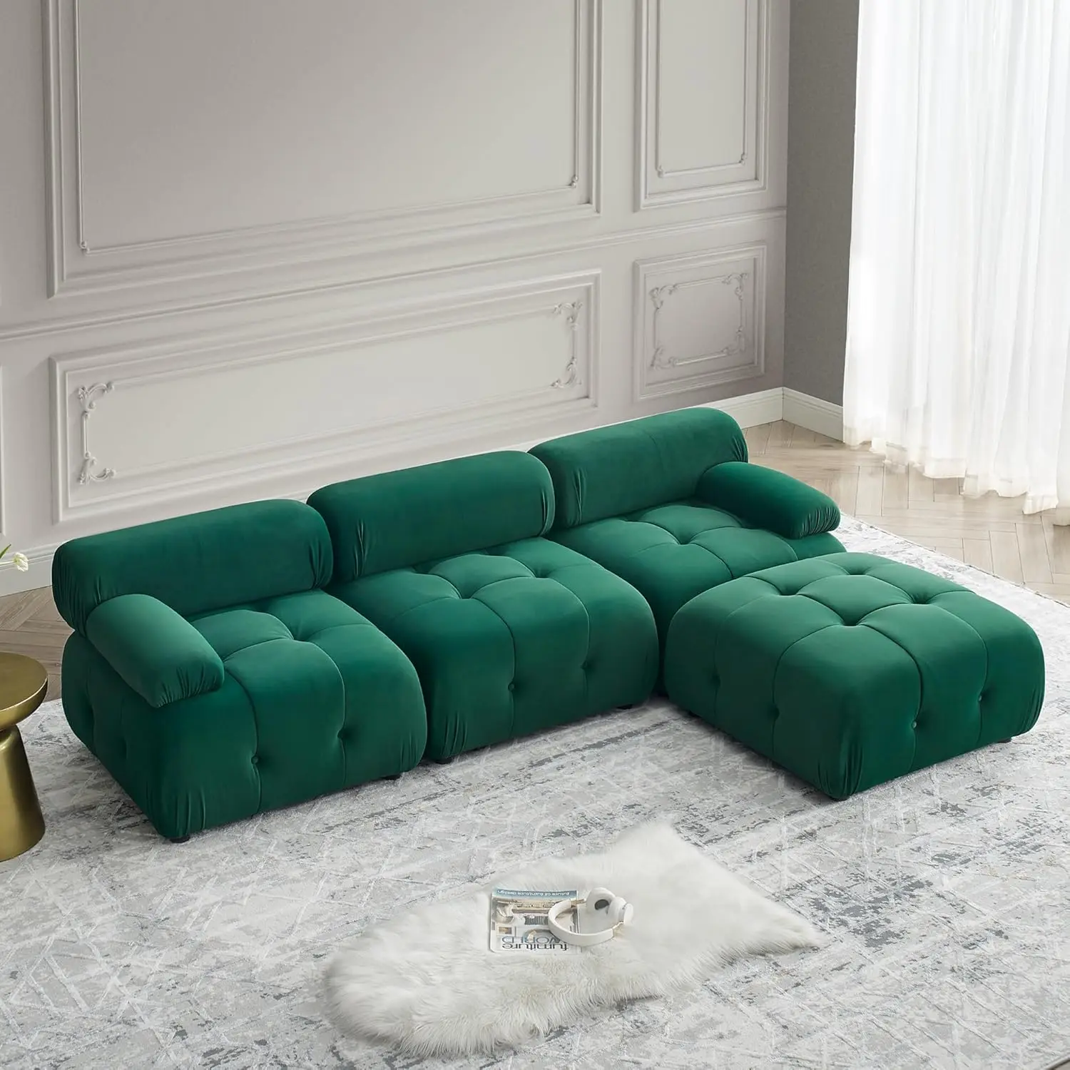 Gnixuu Modular Sectional Sofa, 93